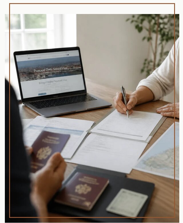 Оформление Digital Nomad и ВНЖ Португалии в Вязьме